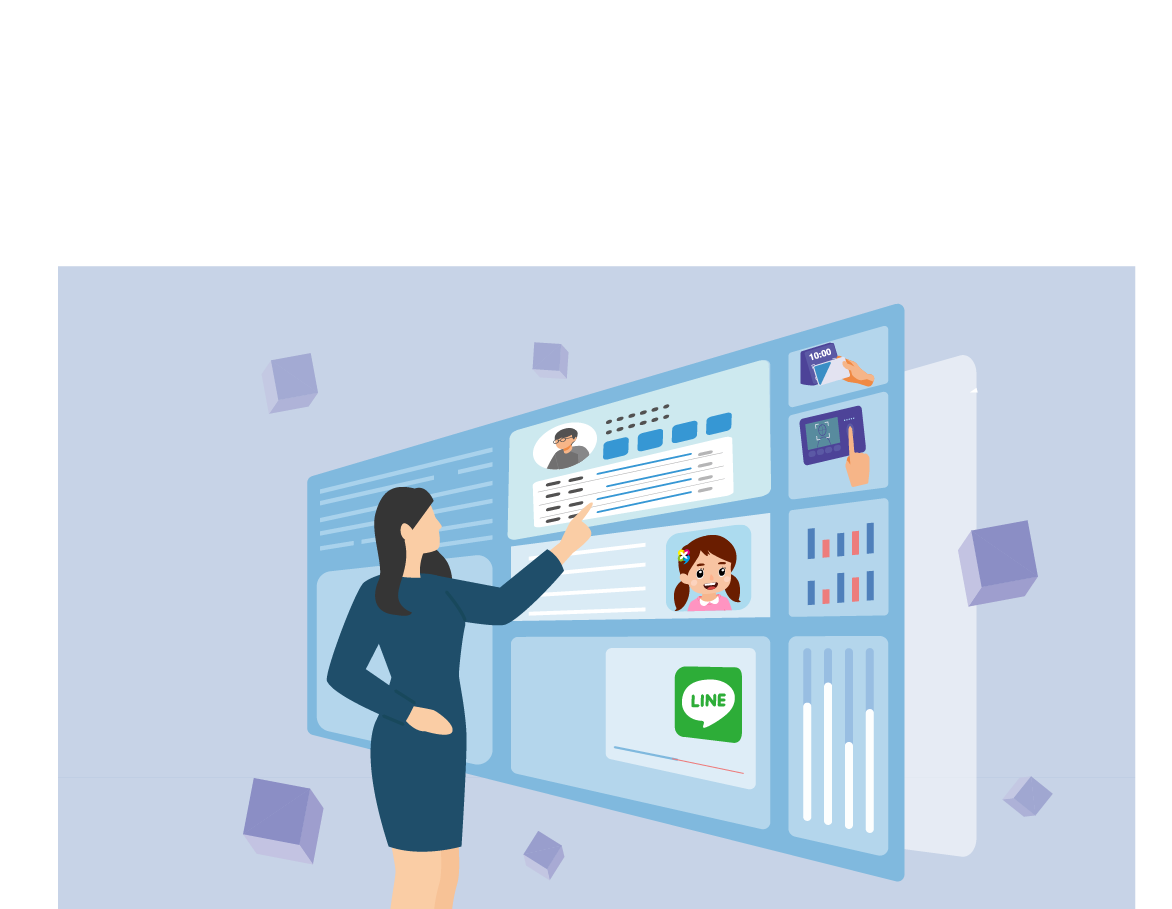 管理系統、簽到系統、員工打卡學生簽到、小安APP通知